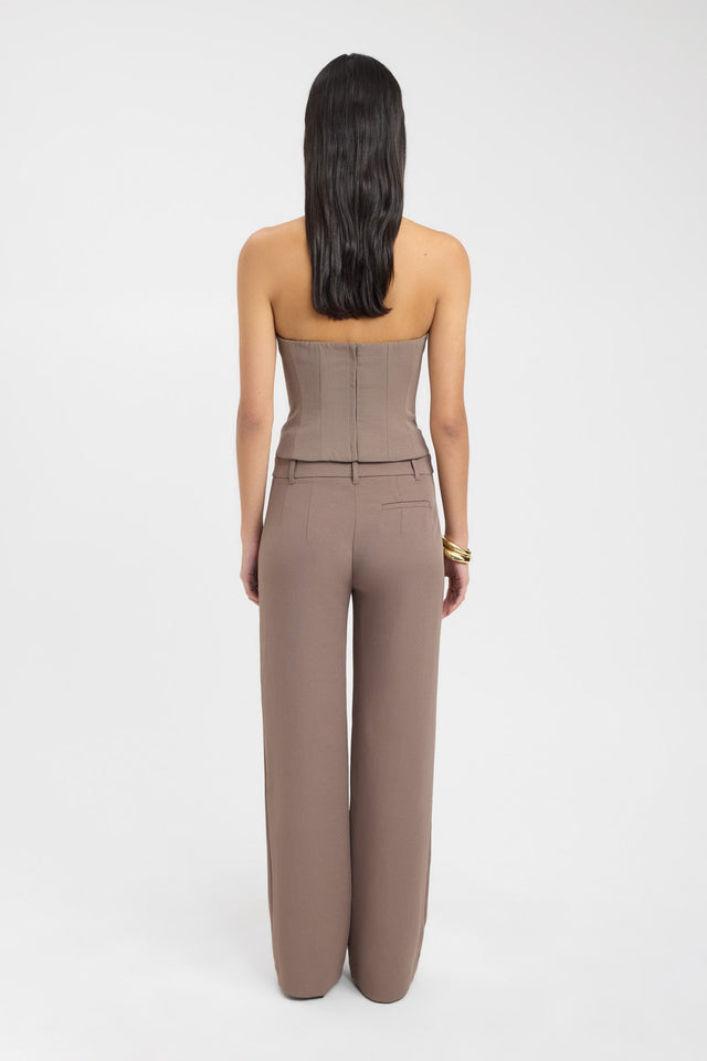 Ariel Low Rise Pant Kookai Regular High-rise white womens-regular-pants