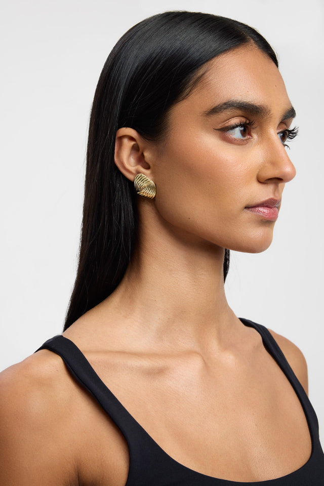 front Franklin Earrings Kookai Short tweed-jacket cropped white womens-coats-and-jackets