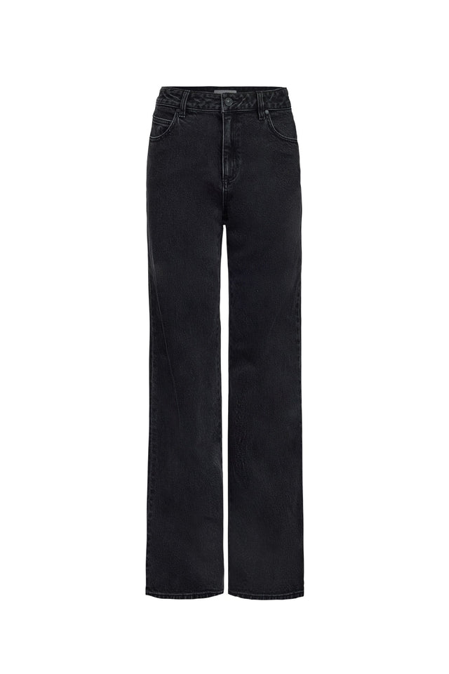 Kai Straight Leg Jean Kookai High-rise Dark brown womens-jeans