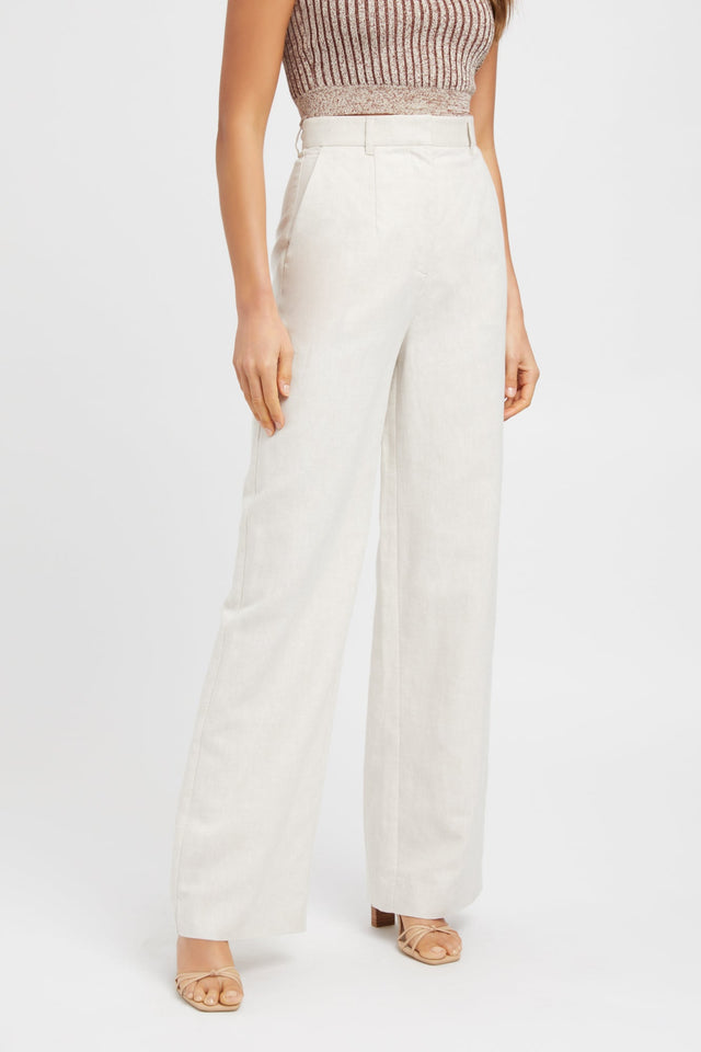 product Avion Wide Leg Pant Kookai Wide-leg High-rise white womens-regular-pants