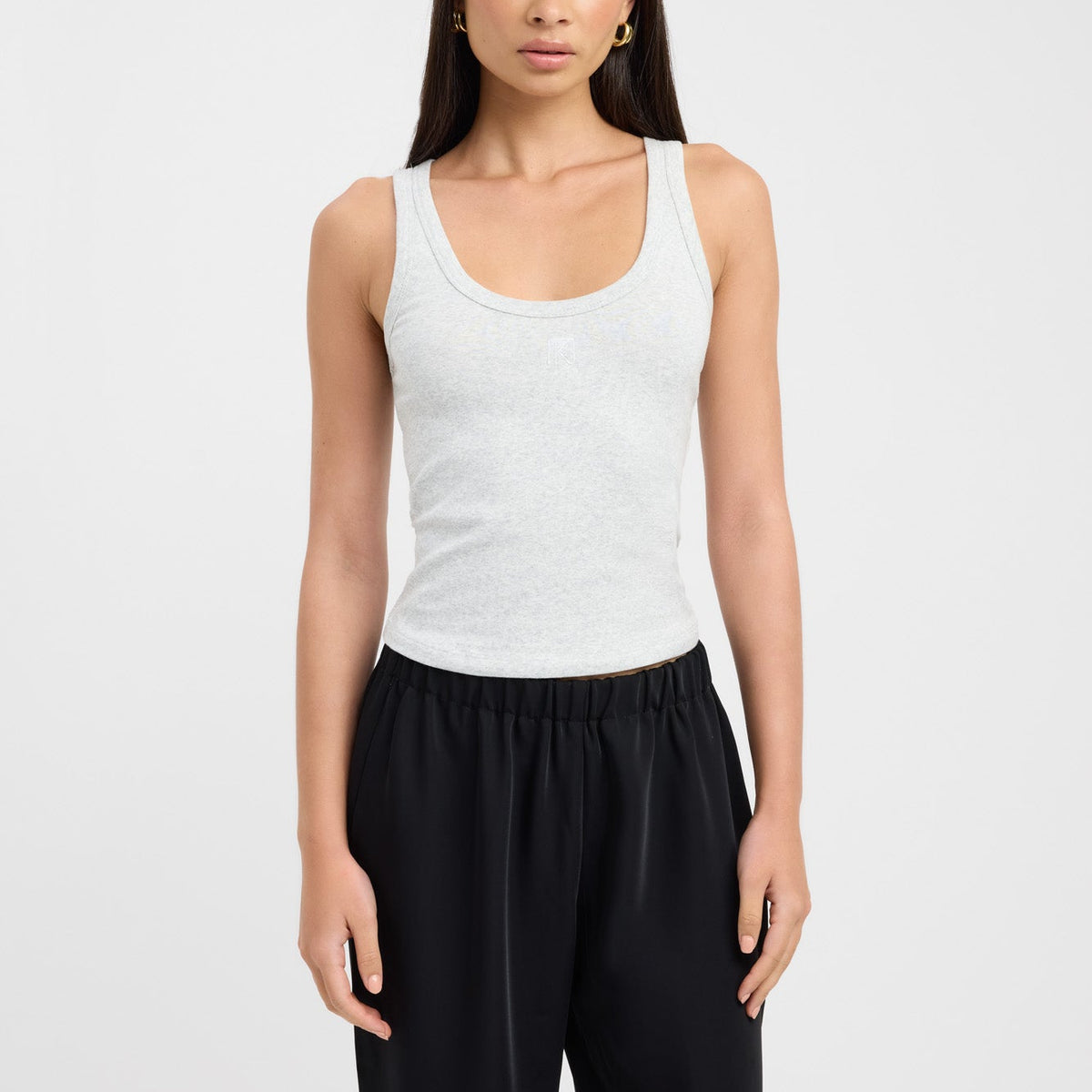 Monogram Scoop Tank