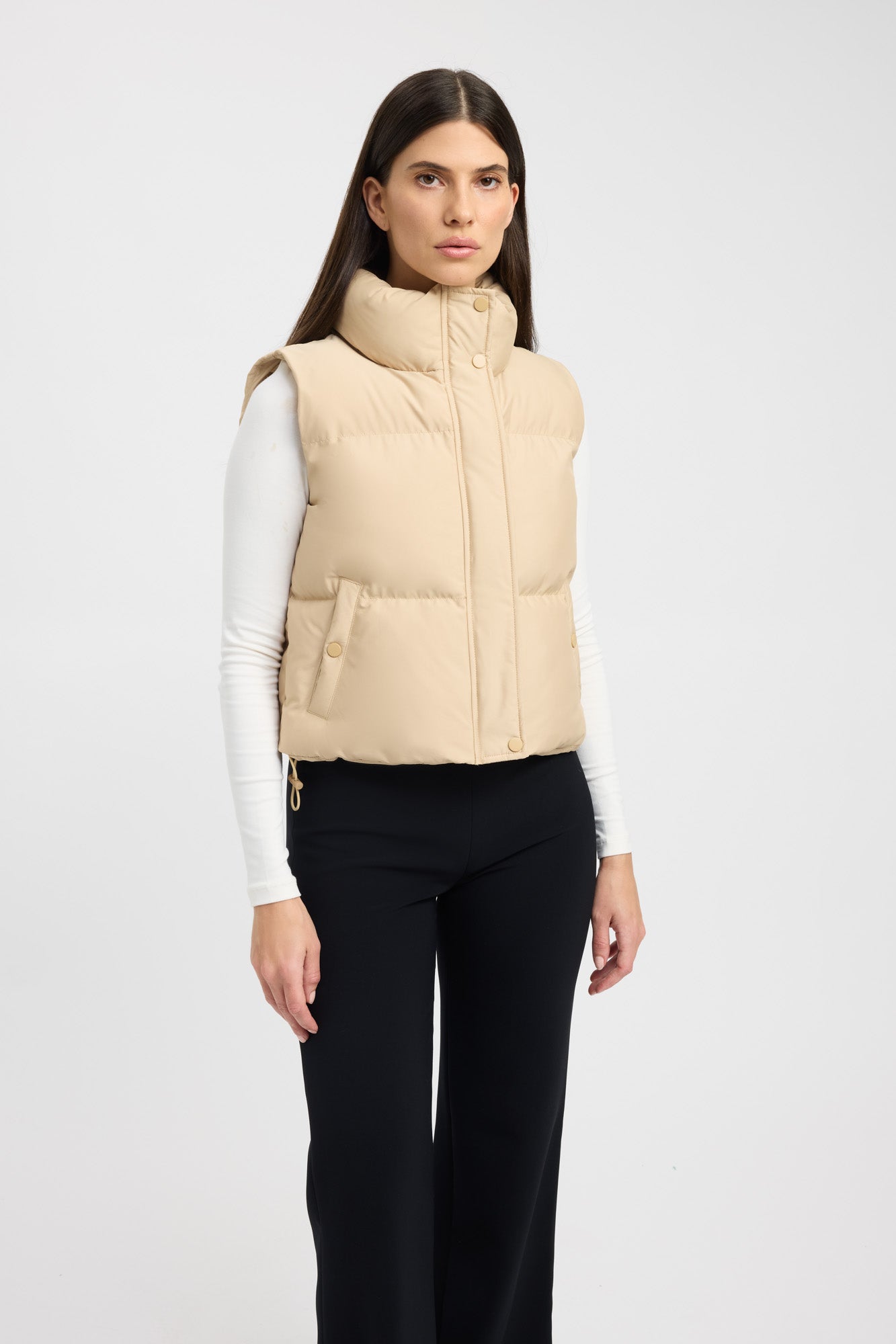 ジャケット・アウター argue FOODIE OVER DOWN VEST/WARM MILK 8034118700257---12484ZPIN25749
