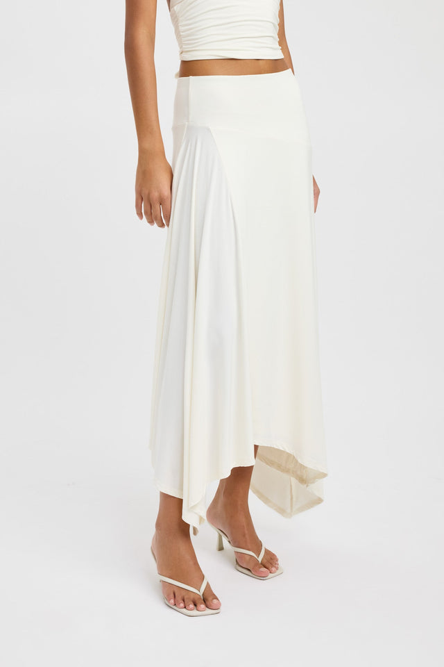 side Zali Skirt Kookai Asymmetry Maxi womens-skirts
