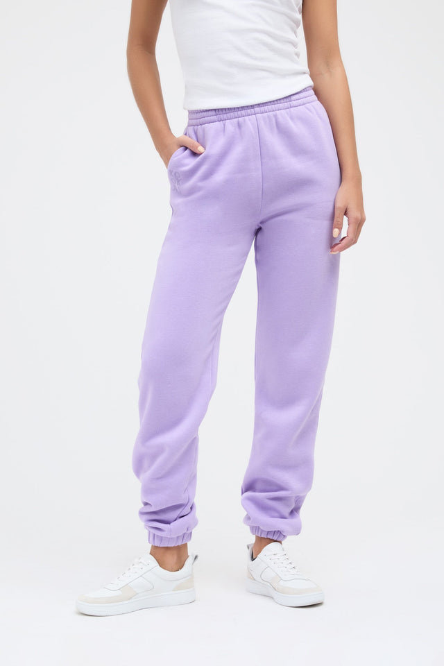 product Brushed Rio Track Pant Kookai Wide-leg High-rise white womens-regular-pants 