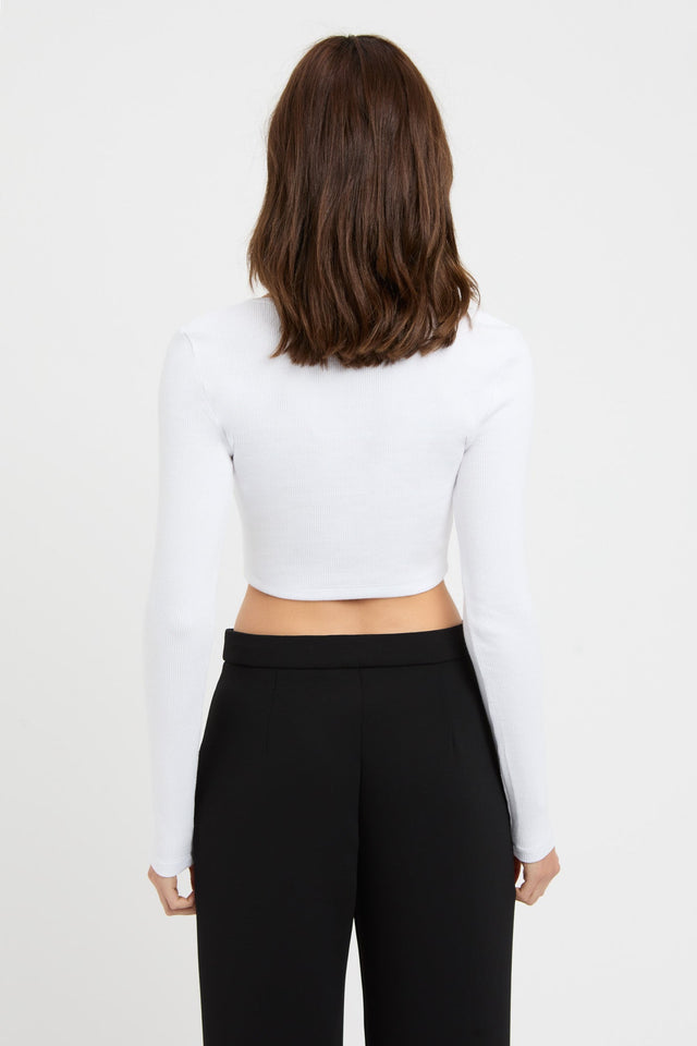 Veronica Button Top