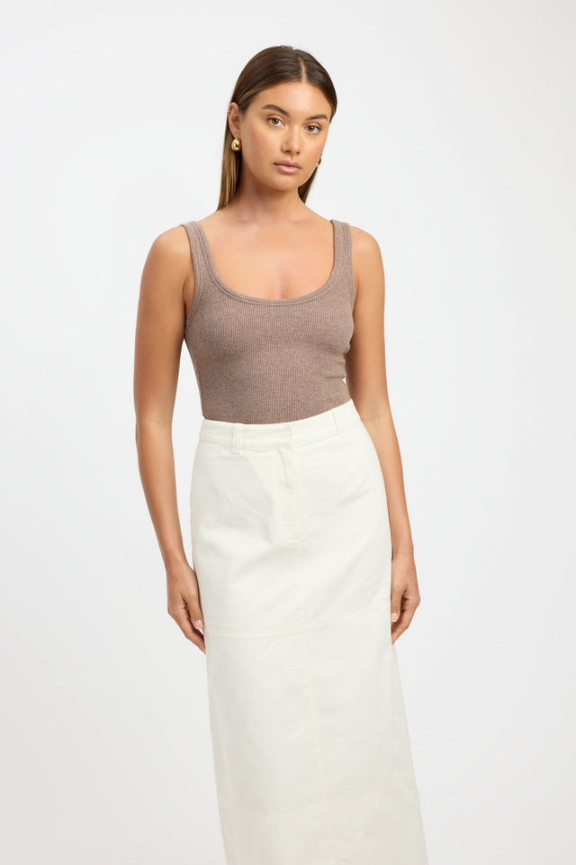 product Freya Tank Kookai Fitted Scoopneck Sleeveless Womens-Blouse 