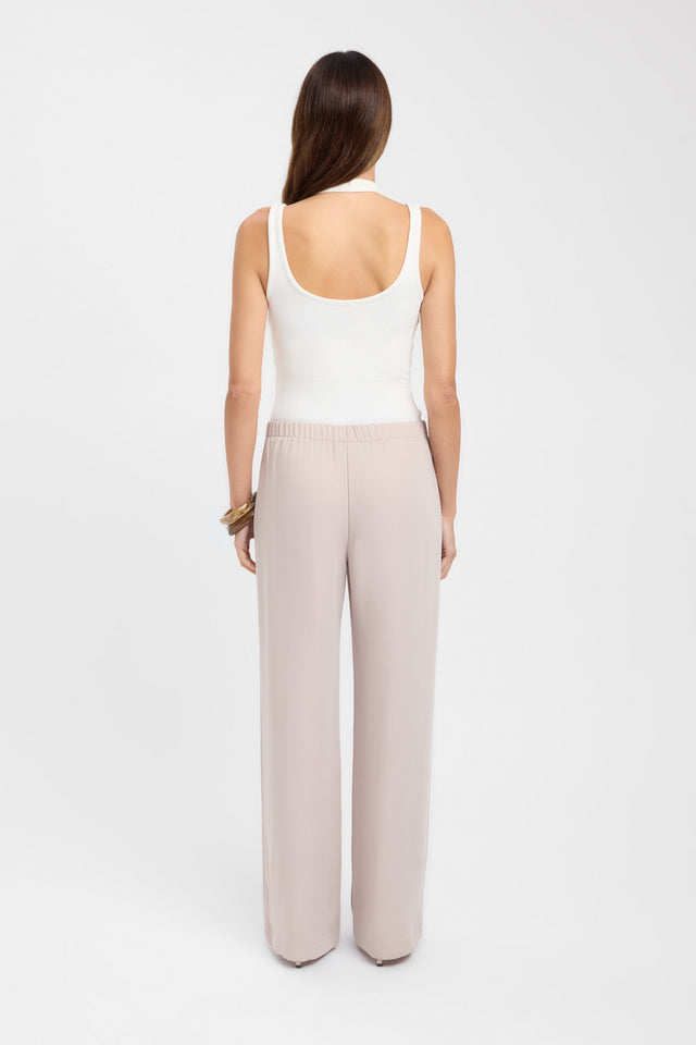 back Dollie Tank Kookai Fitted Roundneck Sleeveless Womens-Blouse 