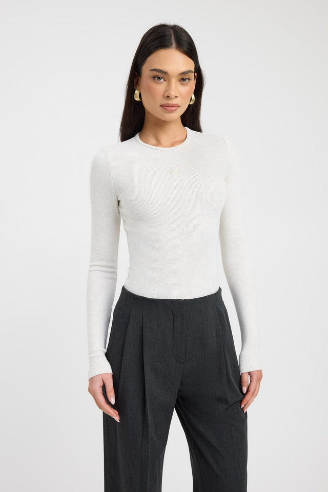 Monogram Long Sleeve Top