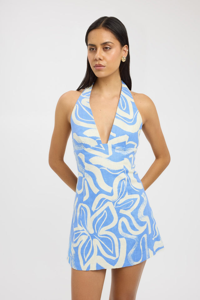 Soley Vee Mini Dress