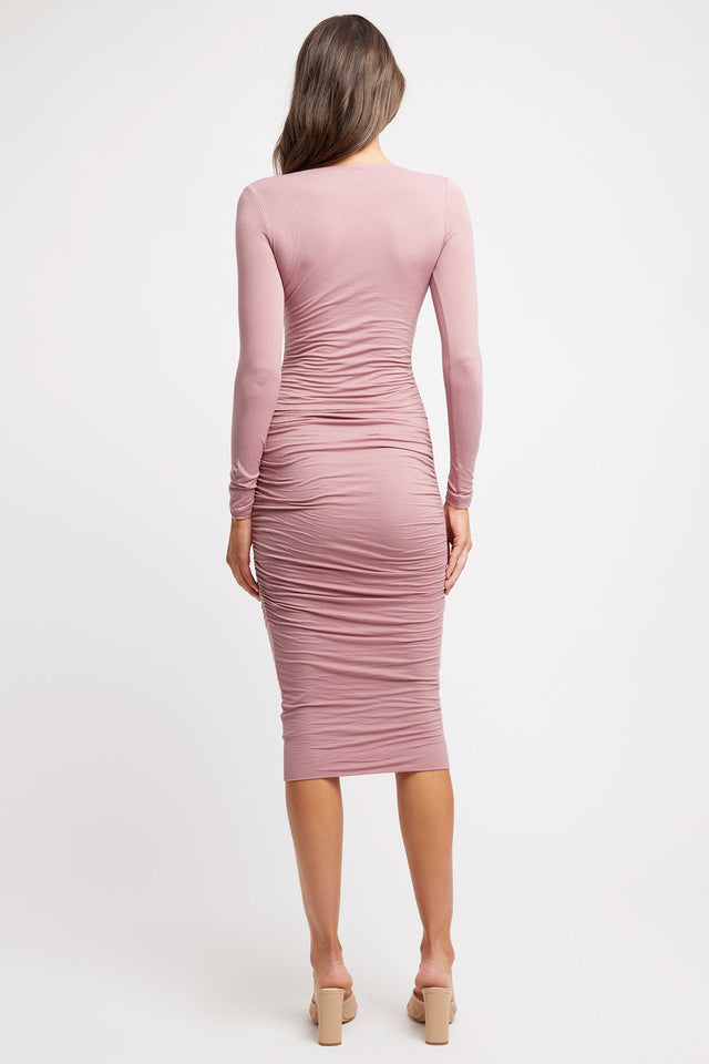 Celia Long Sleeve Midi Dress