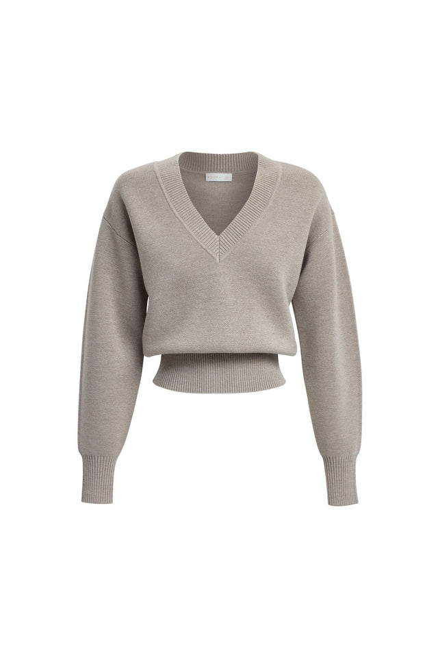 Dalton Vee Jumper Kookai V Neck Relaxed womens-jumpers 