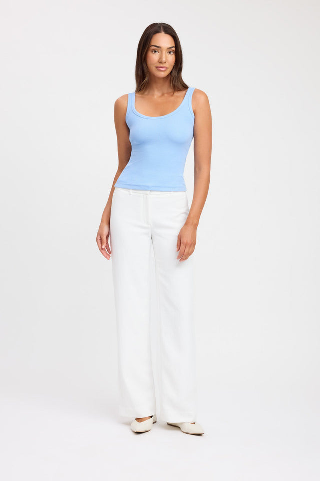 product Freya Tank Kookai Fitted Scoopneck Sleeveless Womens-Blouse 