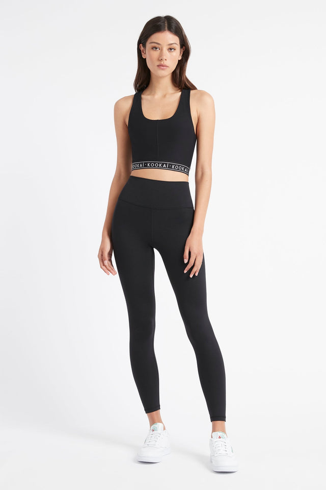 Kookai Sport Patch Crop Top