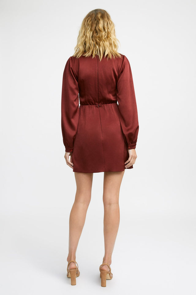 Majestic Keyhole Mini Dress