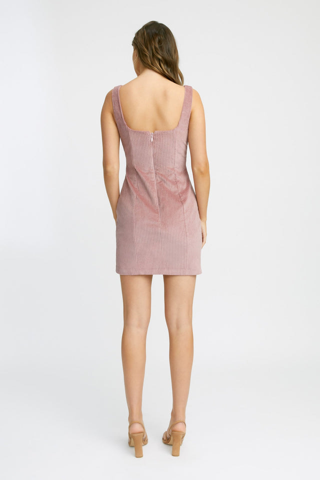 Corduroy Mini Dress