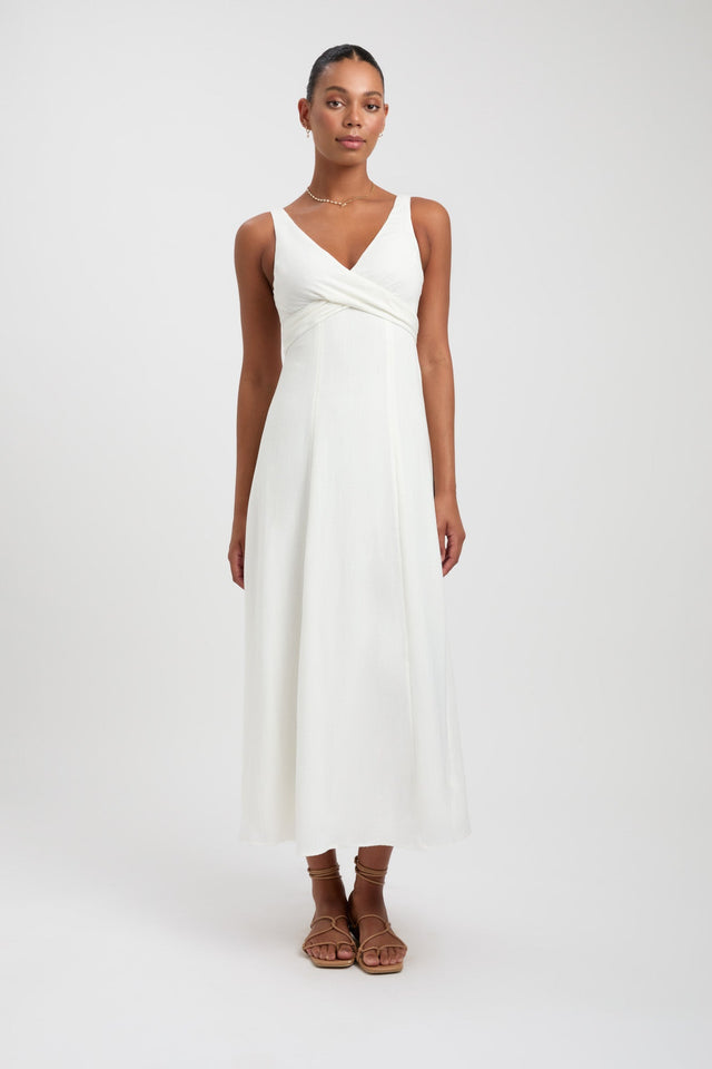 Hayman Tie Midi Dress