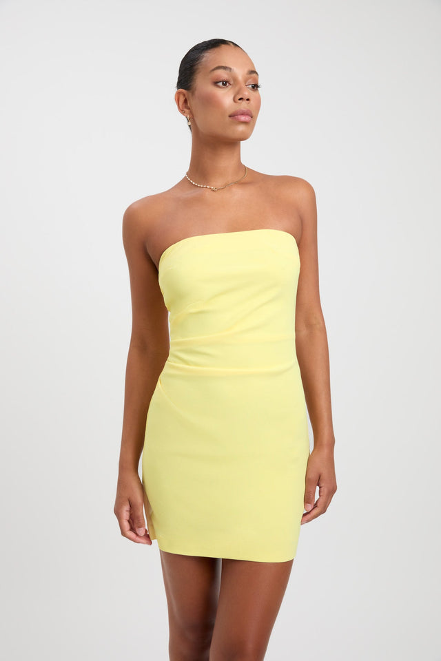 Alpha Strapless Mini Dress