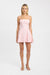 Palm Panel Mini Dress