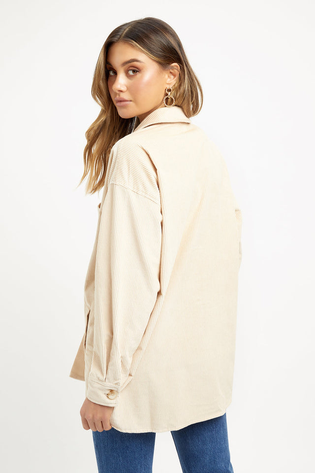 Light Cord Shacket
