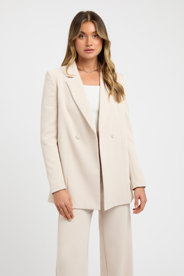 Oyster Oversized Blazer