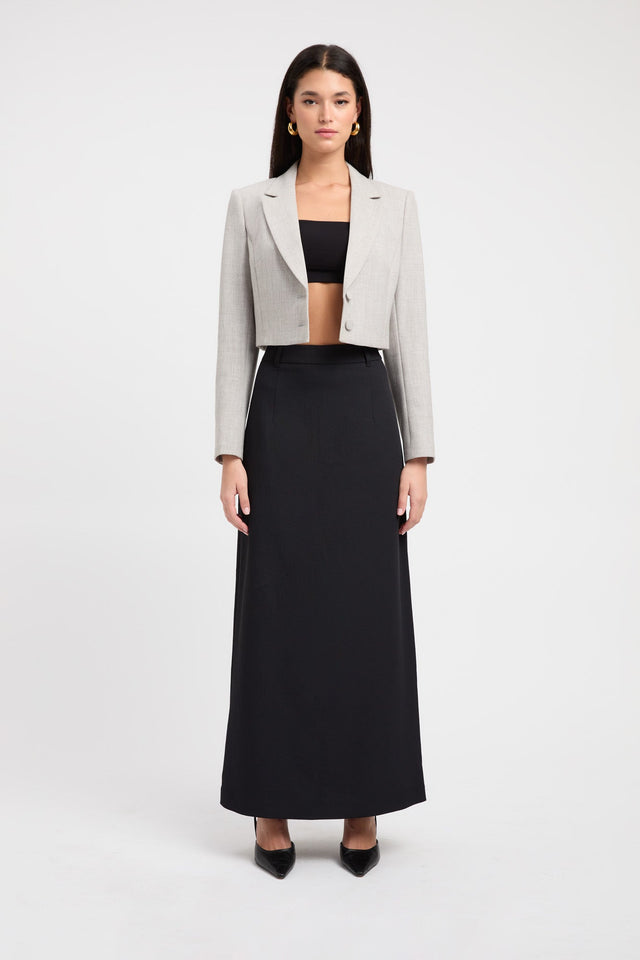 product Darcy Cropped Blazer Kookai Three-quarter Blazer Full length white womens-coats-and-jackets 