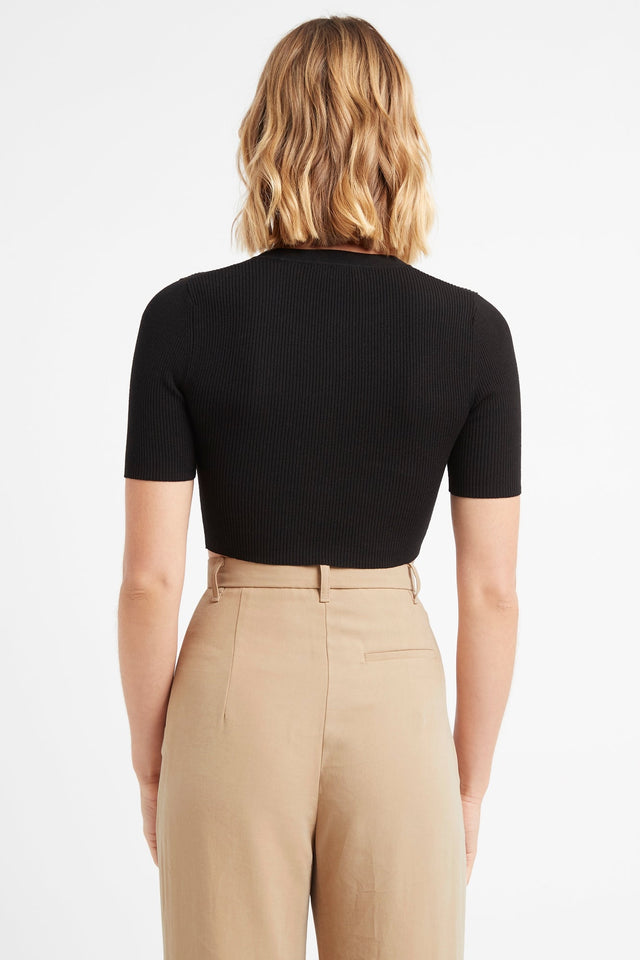 Lola Cropped Short Sleeve Cardigan