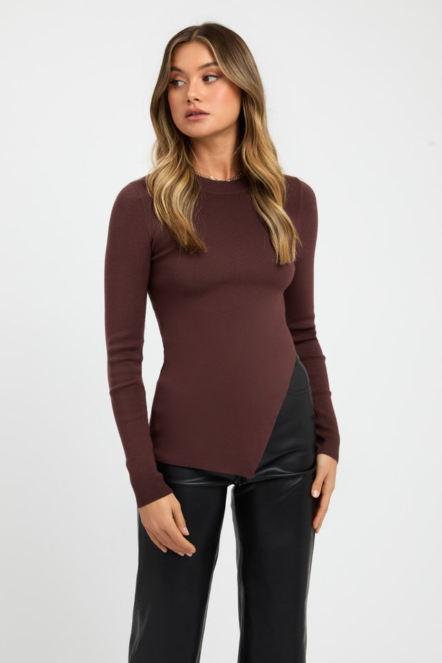Snowden Split Hem Top