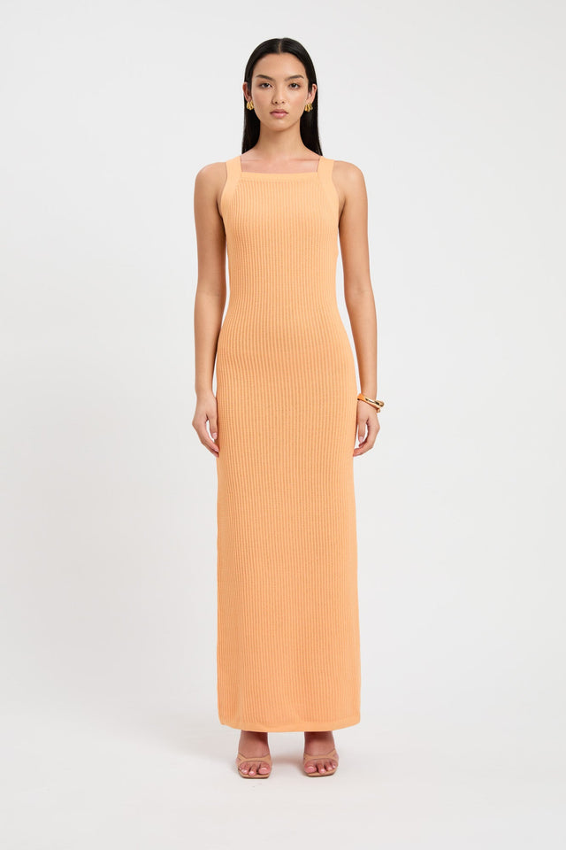 product Cairo Maxi Dress Kookai Straight Maxi Relaxed Scoopneck white womens-dresses 