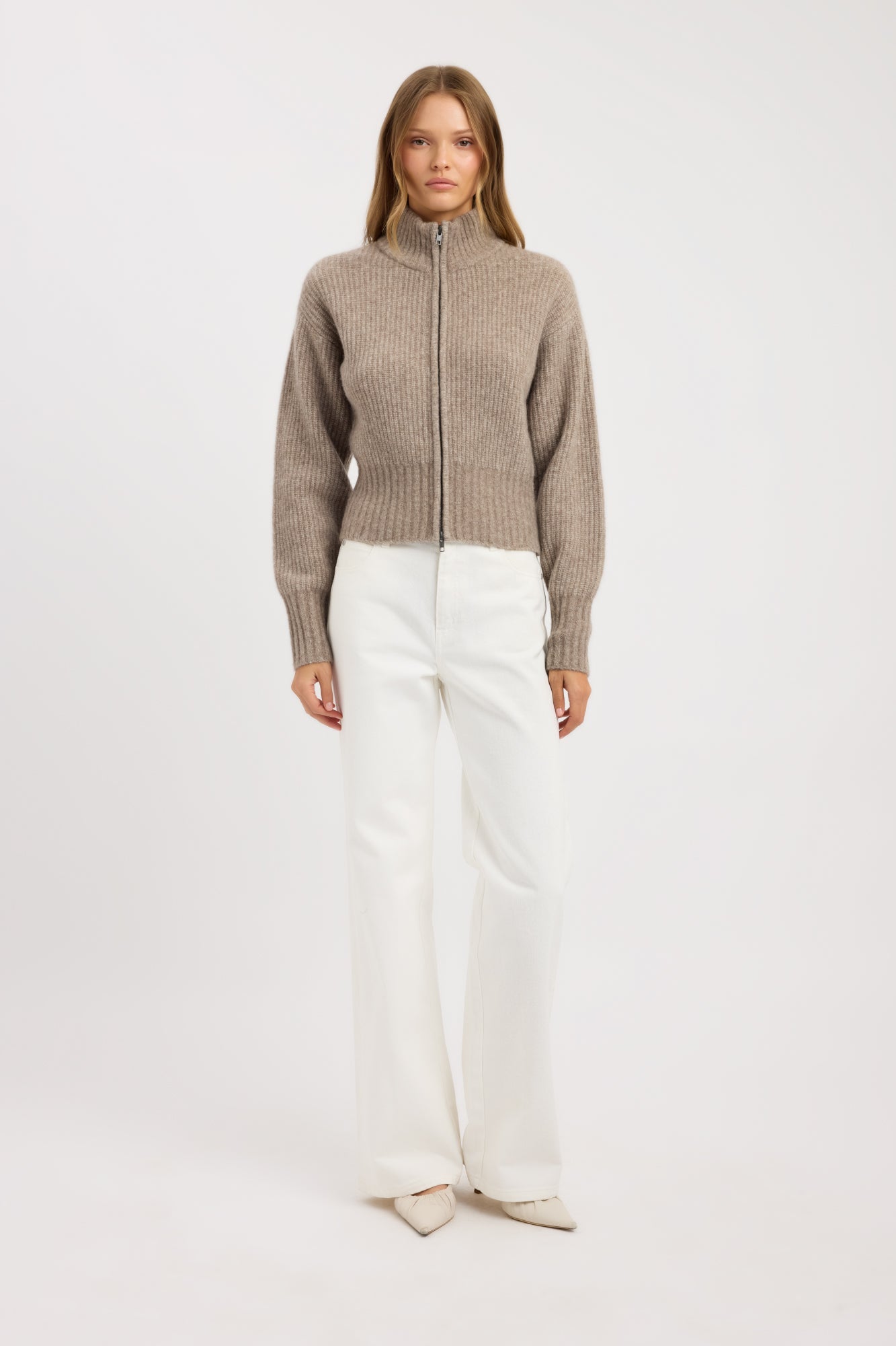 Irina Zip Cardigan – NZ KOOKAÏ