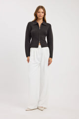 Ziggy Zip Knit Cardigan