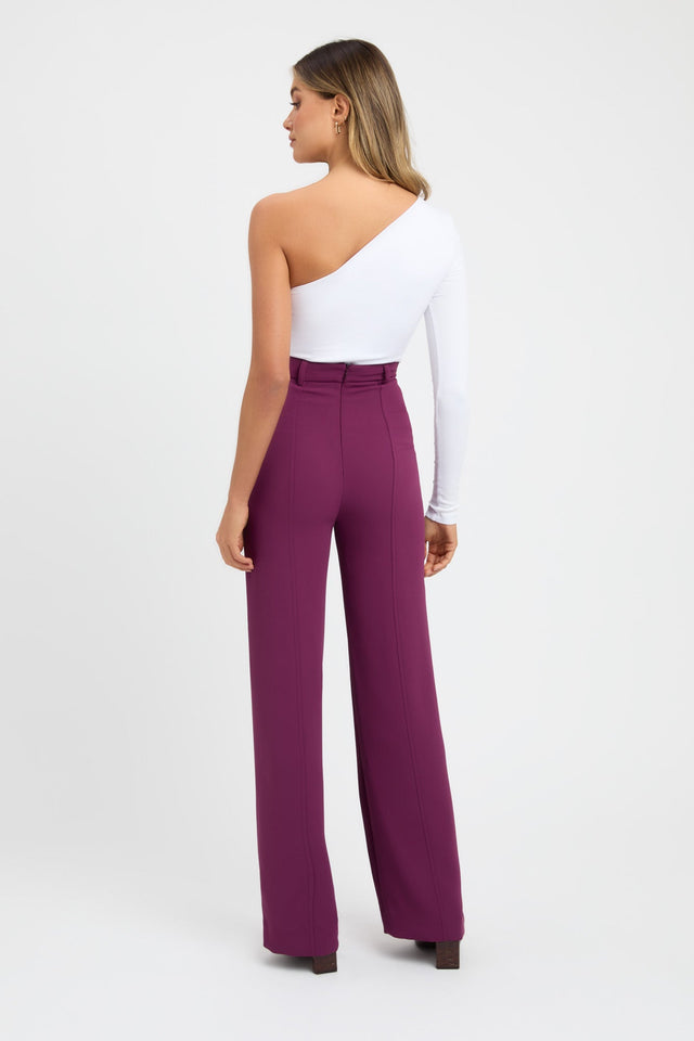 Alpha Full Leg Pant Kookai Wide-leg High-rise white womens-regular-pants 