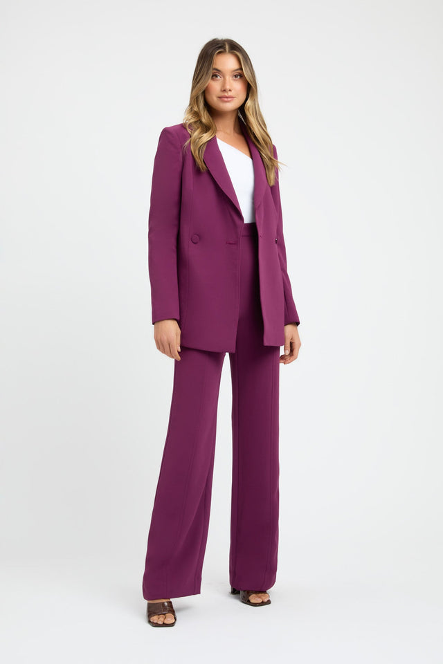 Alpha Full Leg Pant Kookai Wide-leg High-rise white womens-regular-pants 