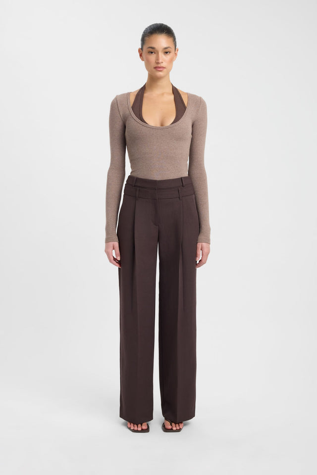Ariel Double Waistband Pant
