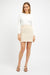 Cord A-Line Mini Skirt