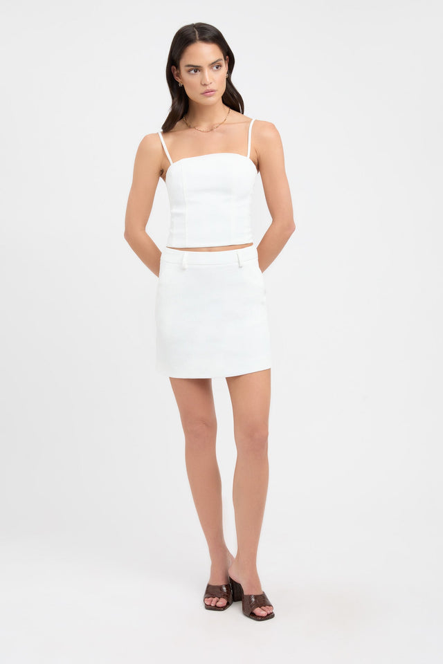 Oyster Low Rise Skirt