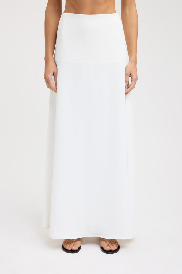Oyster Full Maxi Skirt