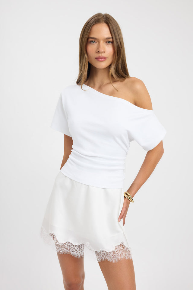 Palermo Lace Mini Skirt