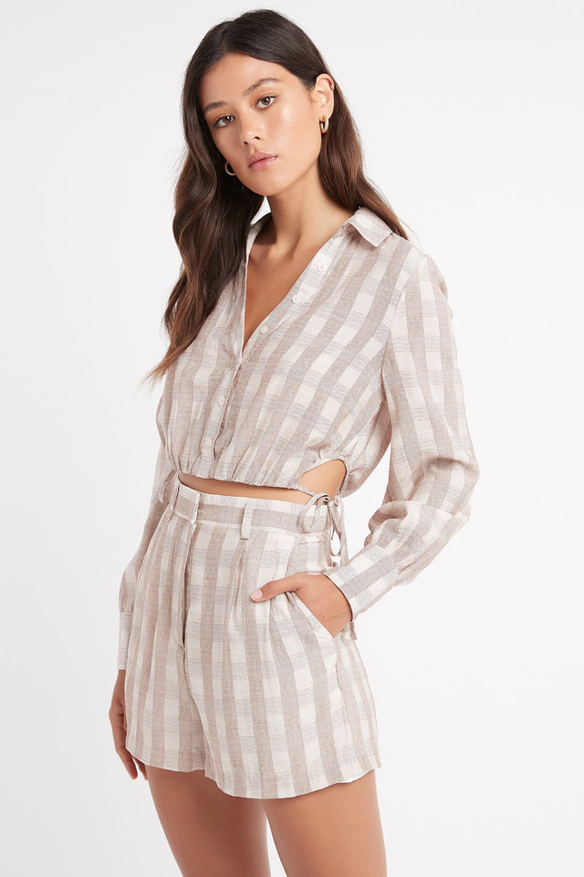 Lenox Cropped Shirt