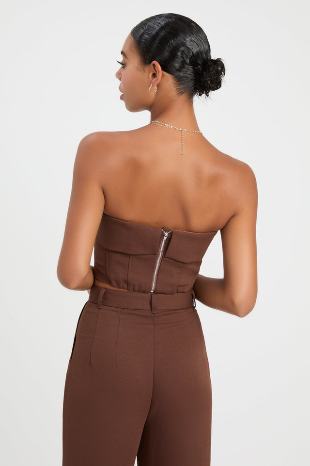 Oyster Corset Top