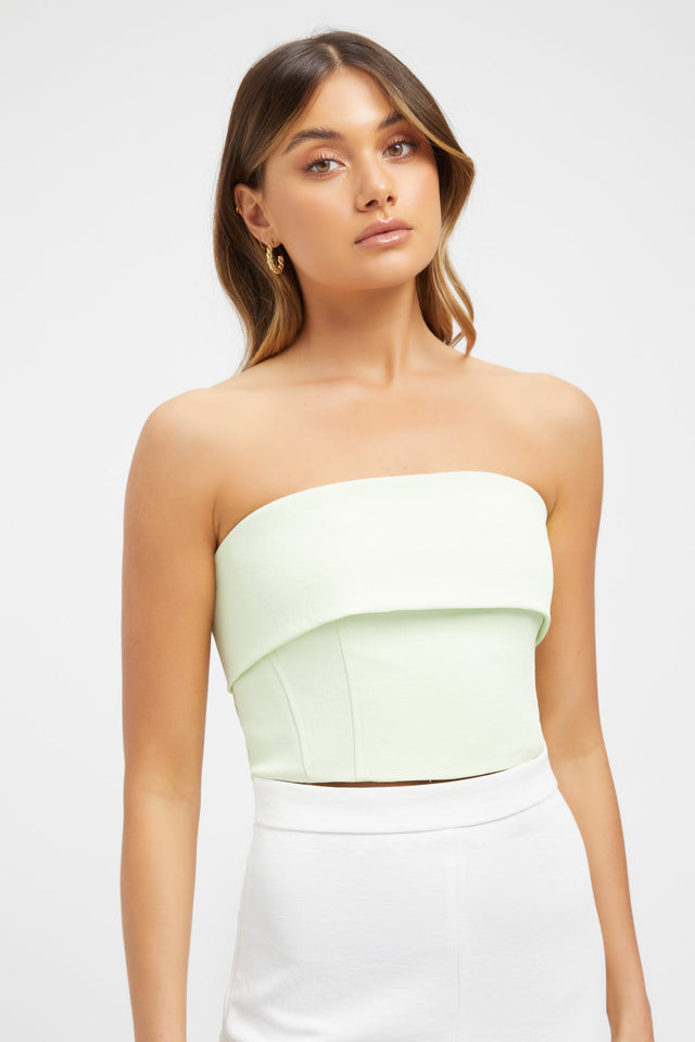 Oyster Corset Top