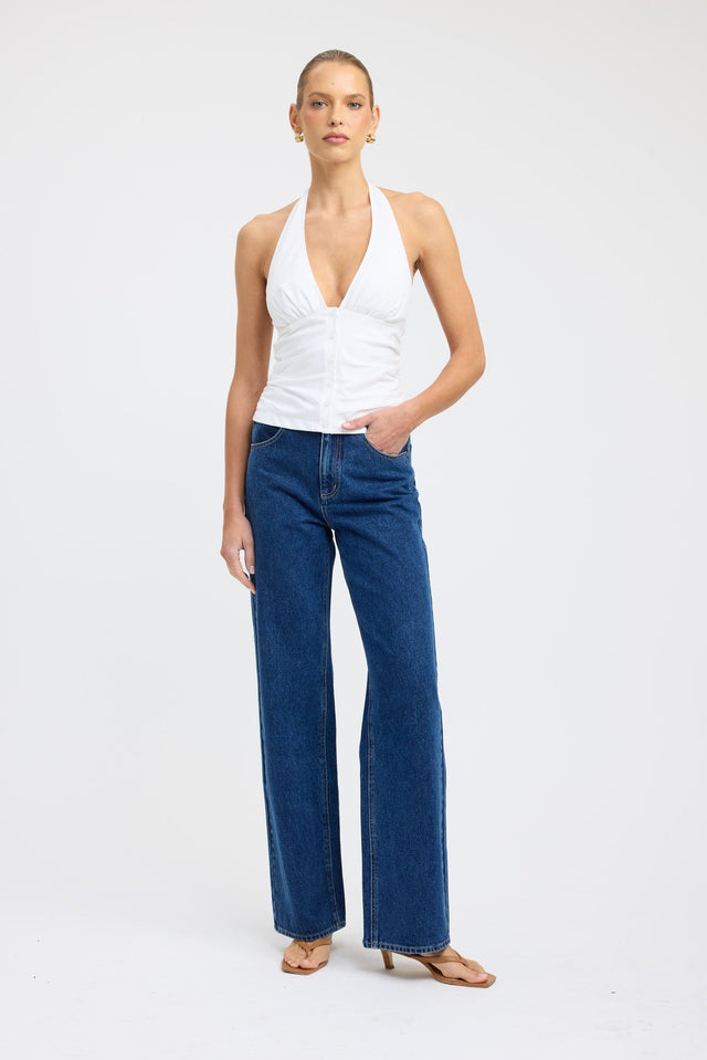 Percy Gathered Halter Top