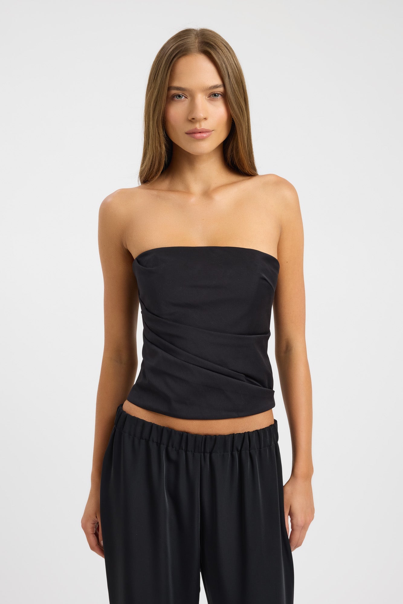 Solana Gathered Bustier Top – NZ KOOKAÏ Solana Gathered Bustier Top – NZ KOOKAÏ