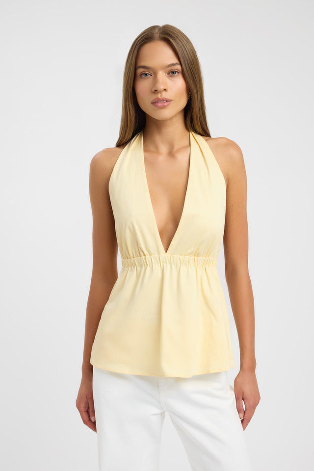 Solana Plunge Top