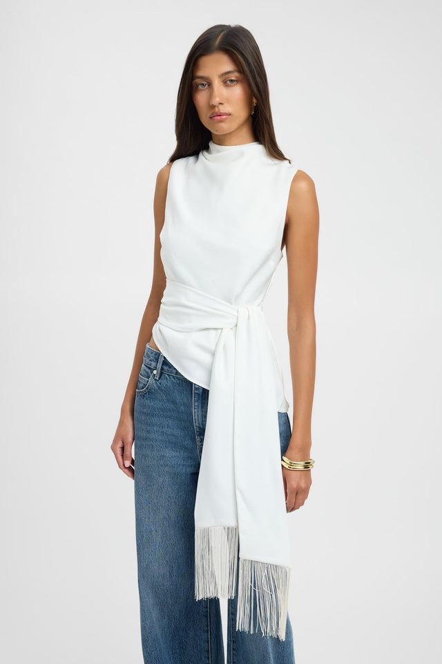 Maria Fringe Scarf