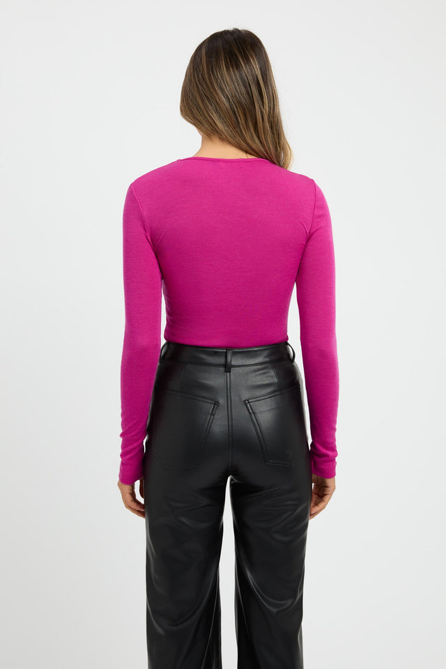 Long Sleeve Crew Neck Top