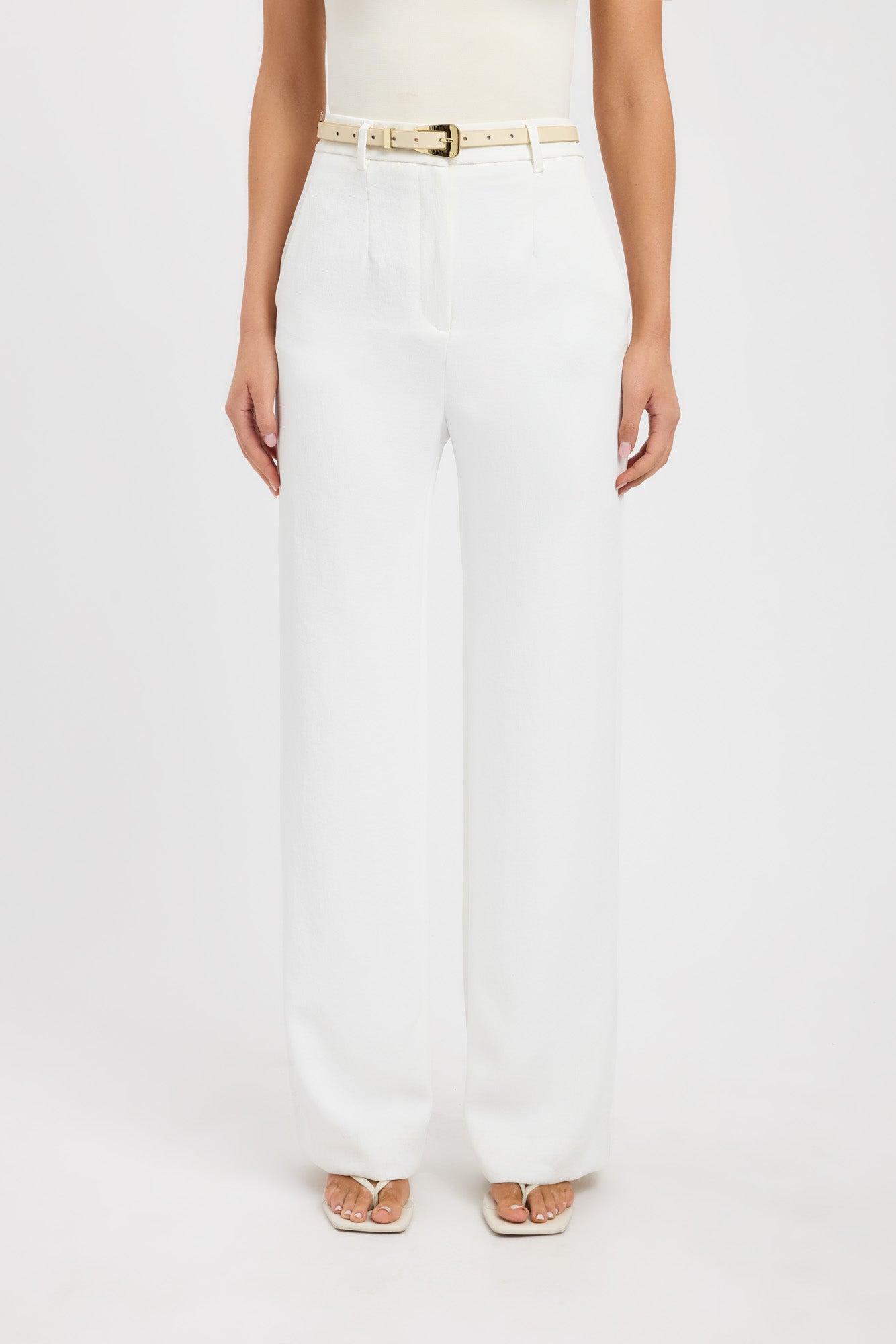 Buy Oyster Tailored Pant Natural White Online | KOOKAI Australia