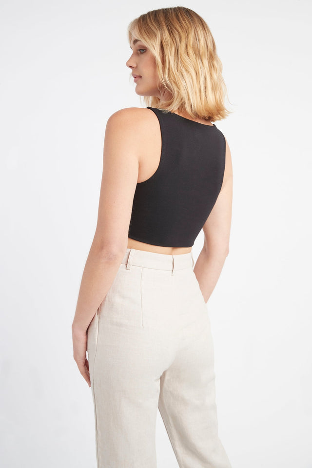 Julia Vee Crop Top