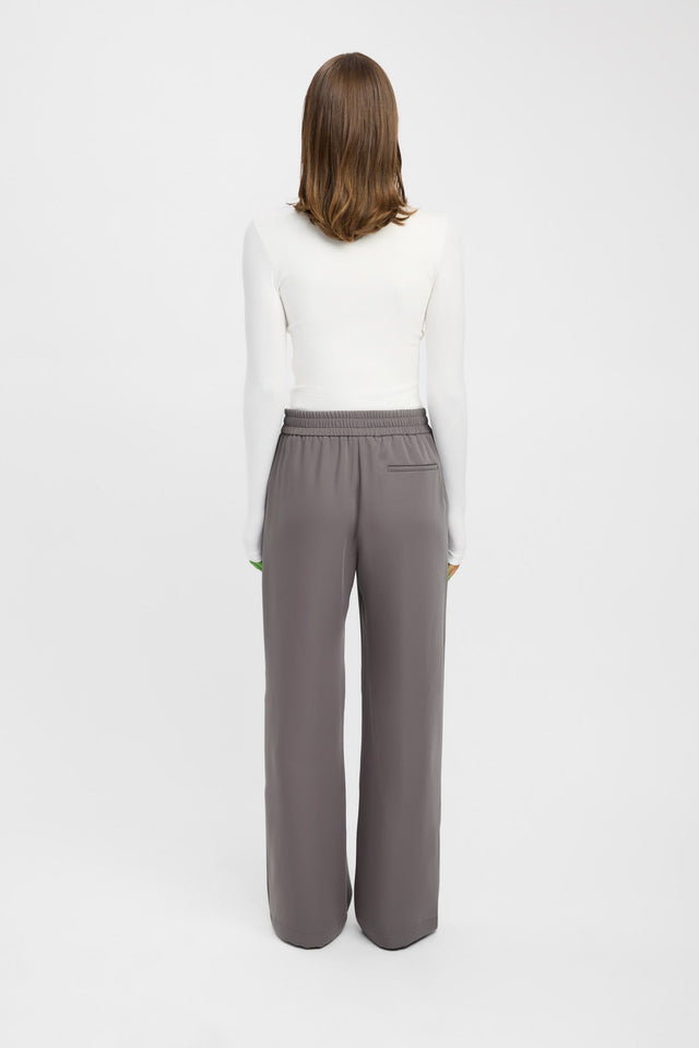 back Beca Long Sleeve Top Kookai Fitted Highneck Long sleeve Womens-Blouse 