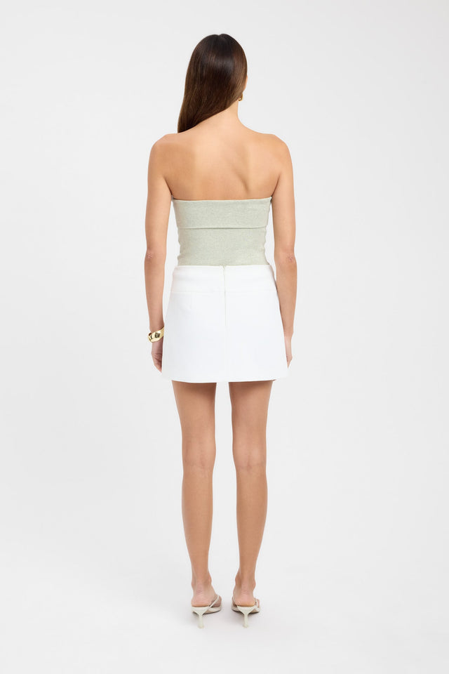 back Mimi Top Kookai Fitted Straight Sleeveless Womens-Blouse 