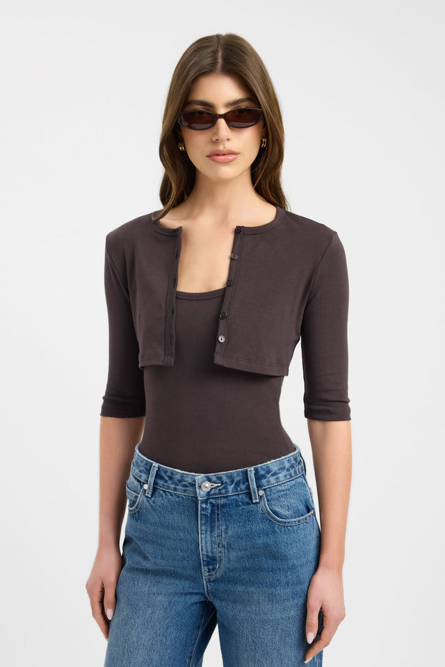 Connie Cardigan Bodysuit